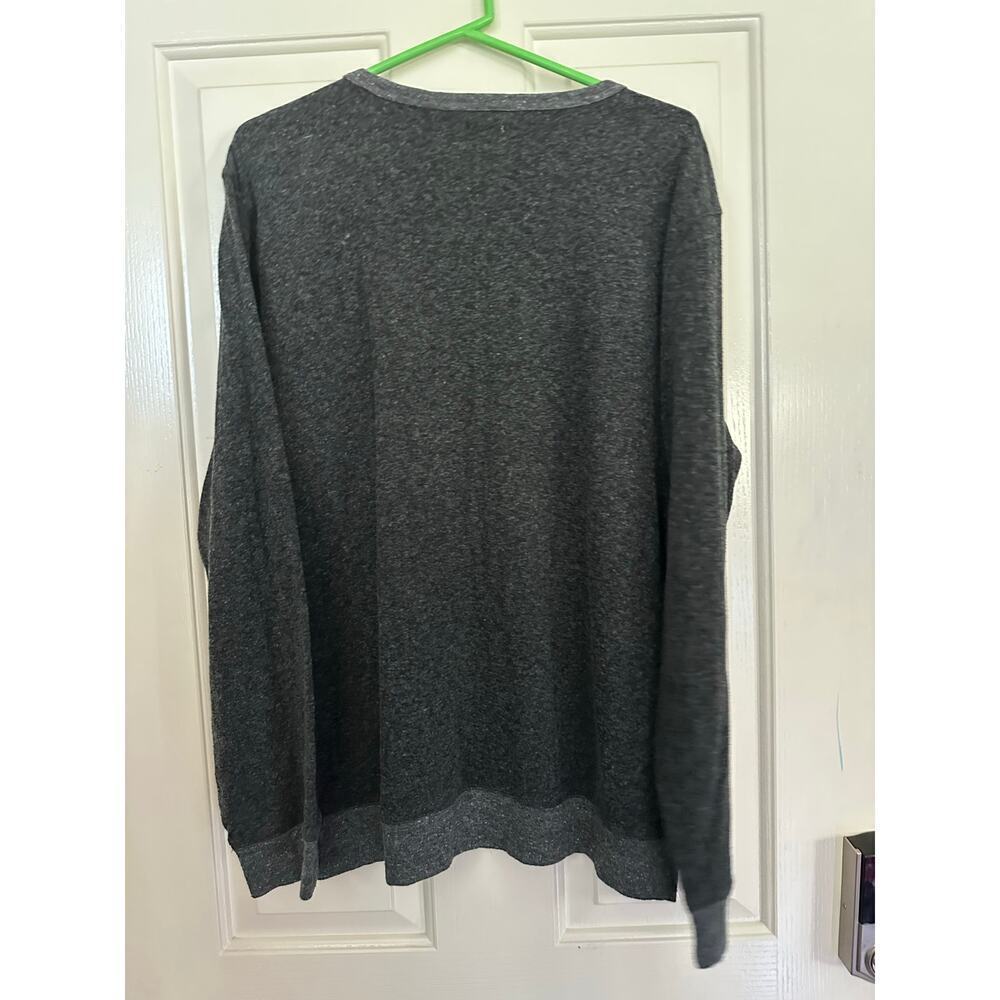 Faherty Men's Gray Long Sleeve Crewneck Pullover Sweater Size XL - Picture 5 of 5